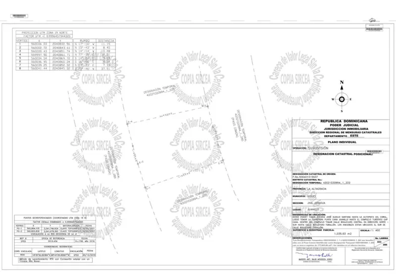 GRUNDSTÜCK ZUM VERKAUF CALERON RESIDENCE, USD$ 320,000