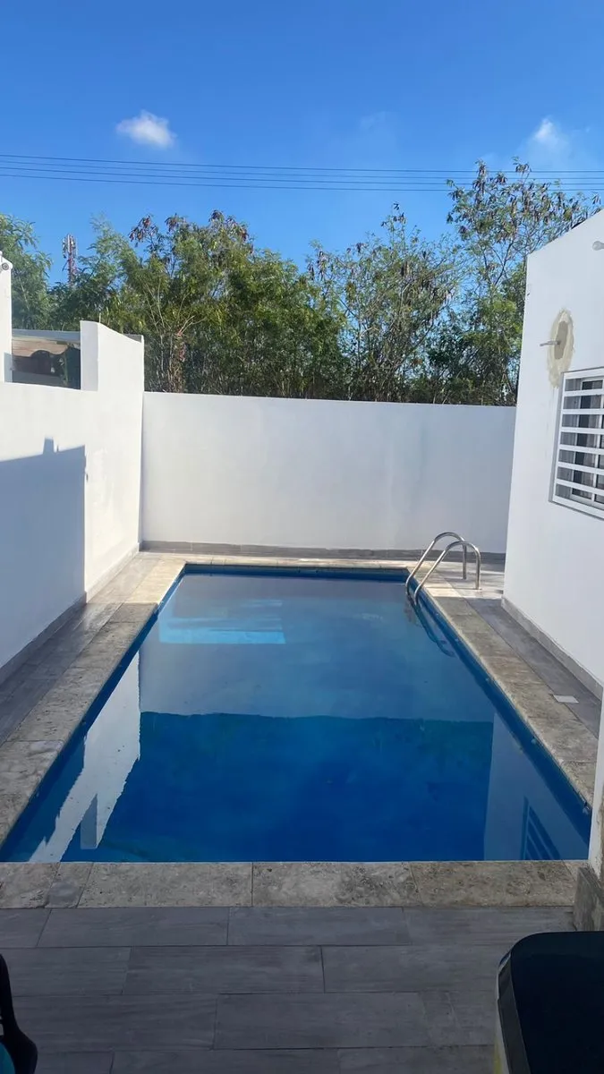 Casa en Caleta, La Romana 3 hab, piscina, foto 7