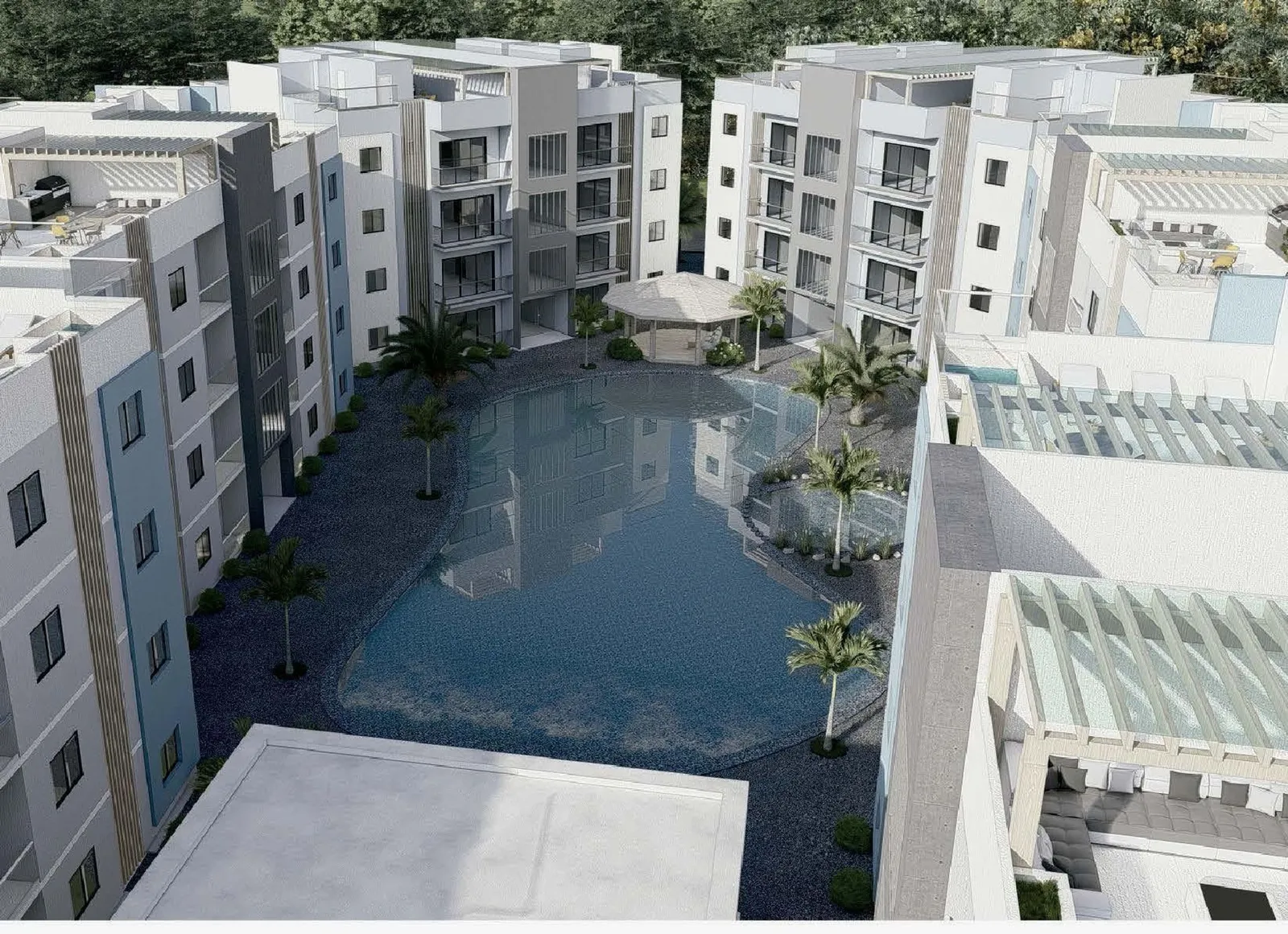 Wohnung mit 2 Schlafzimmern in Vorverkauf, Colinas Punta Cana, Foto 2