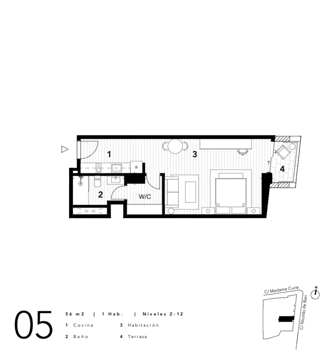 Wohnung zum Verkauf in La Esperilla, Foto 2