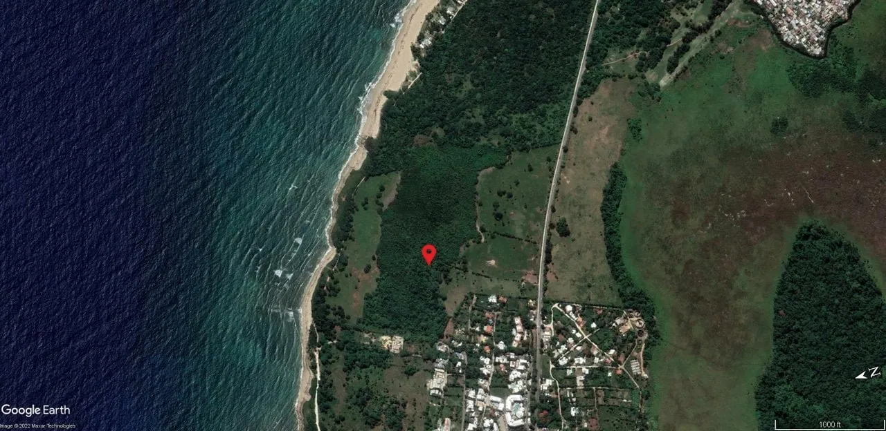 NUOVO TERRENO – 62 X MT2 – FRONTE SPIAGGIA – CABARETE, foto principale