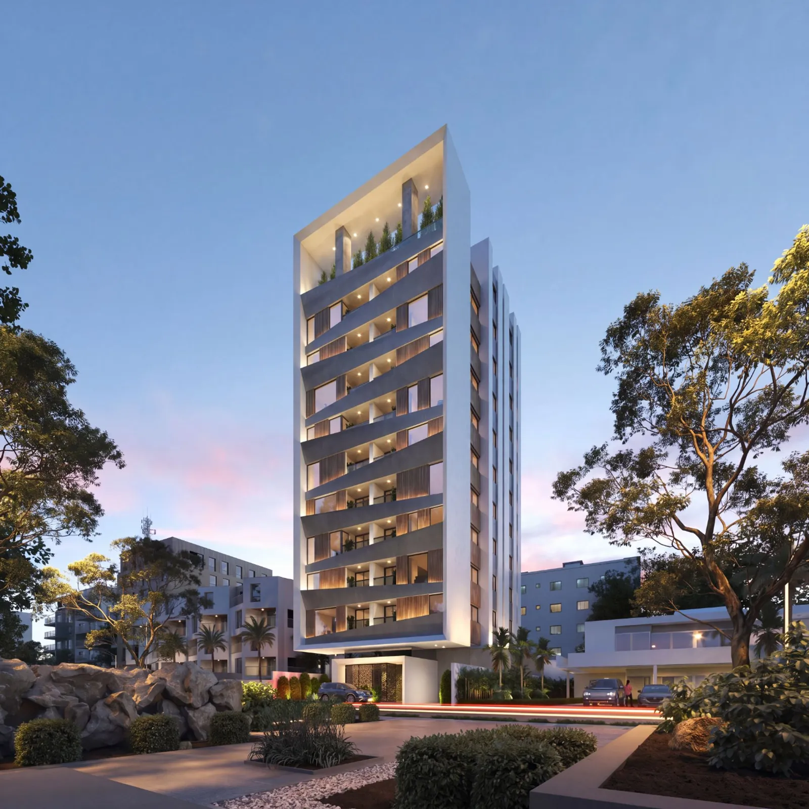 Elegante Torre de Apartamentos, foto principal