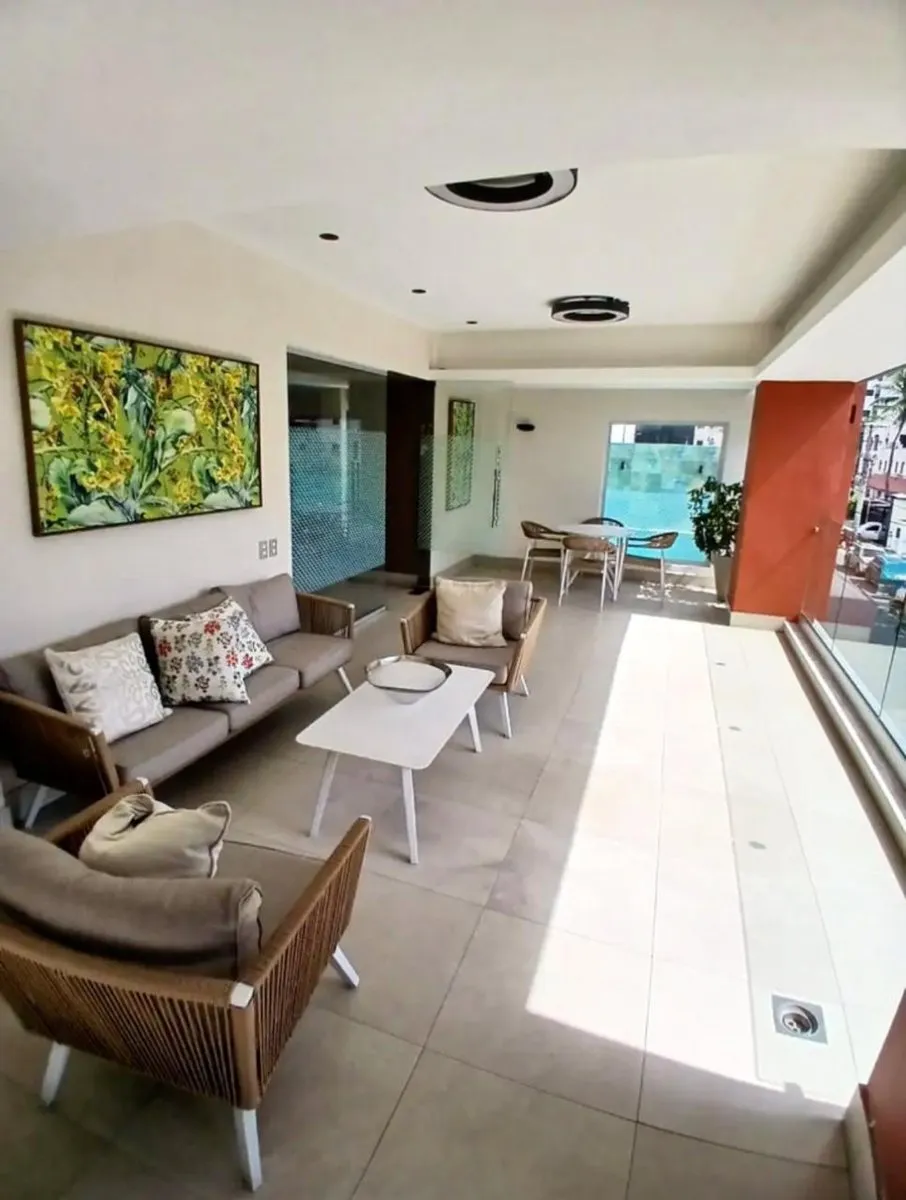 Piso alto de 2 habitaciones con vista frontal en Piantini, foto 9