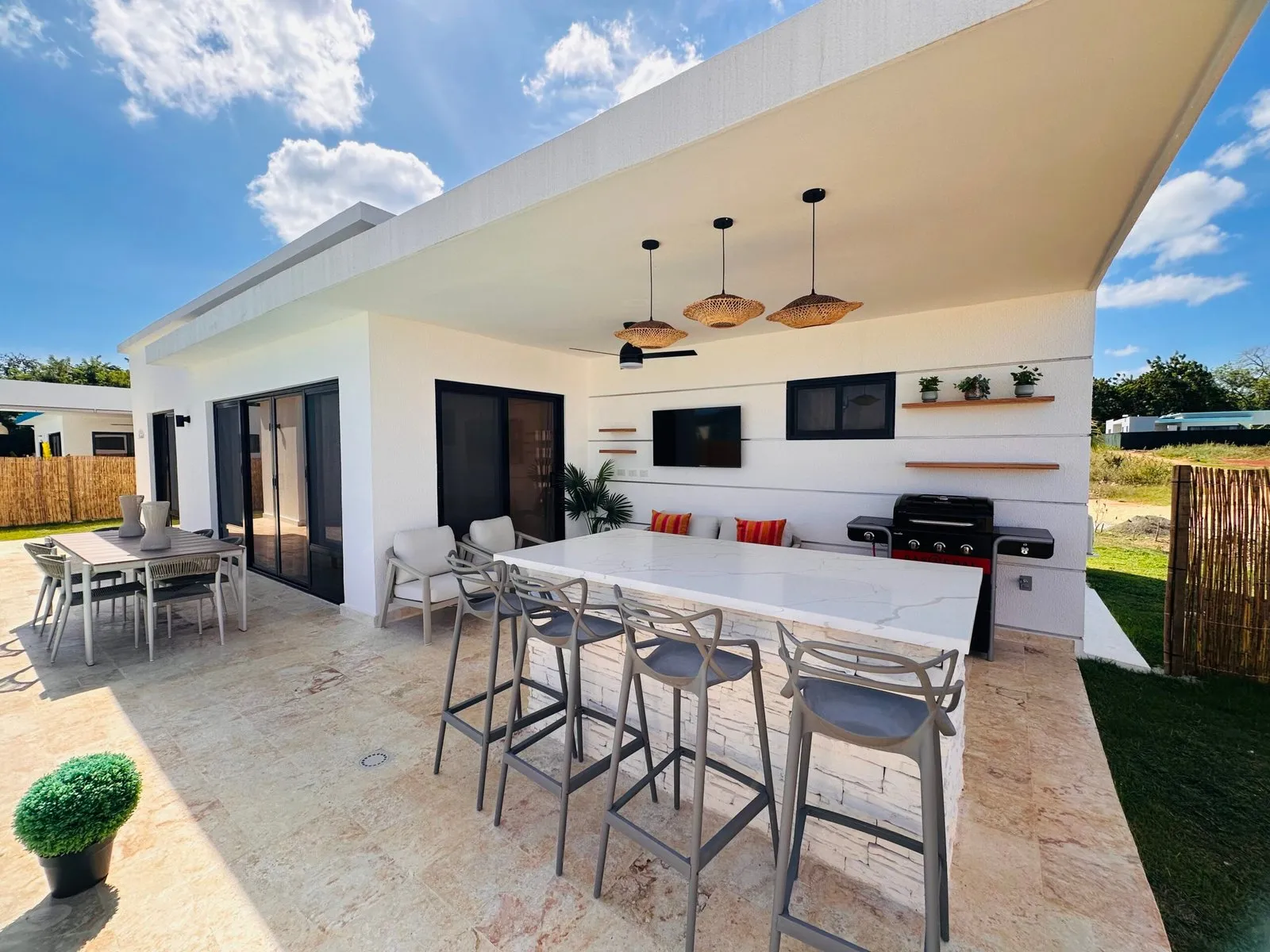 Villa en Venta en Sosúa por US$250,000 | Piscina Privada y Terraza, Foto 10