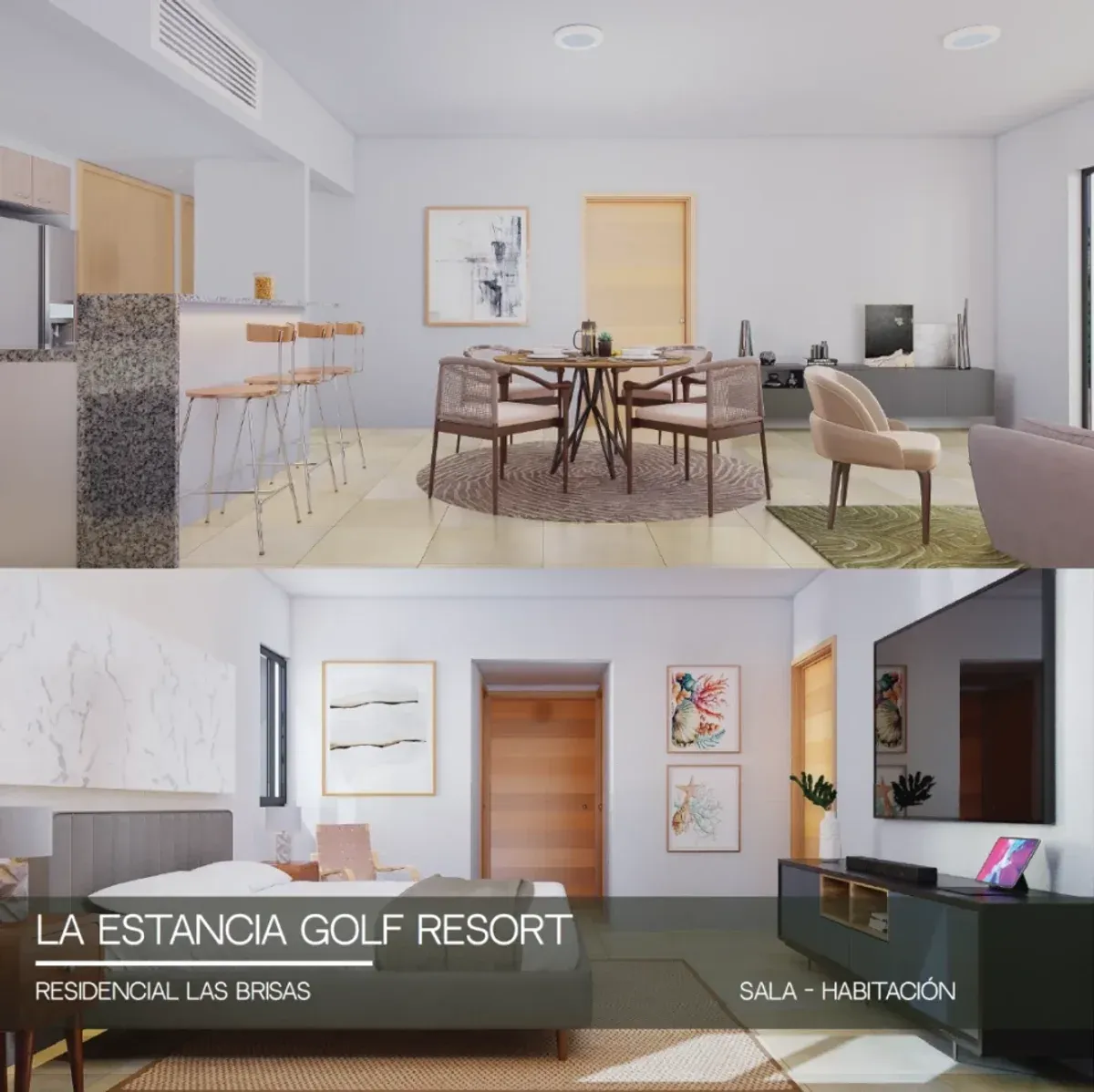 Modern 3 BR Penthouse in La Estancia Golf Resort, photo 3