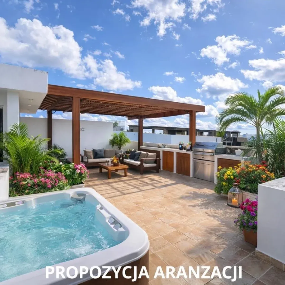 Modern apartment with private rooftop, photo 10
