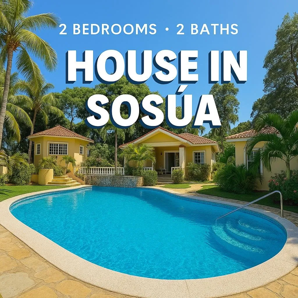 Wunderschönes 2-Schlafzimmer-Haus zum Verkauf in Sosúa – In der Nähe des La Sirena Marktes, Hauptfoto