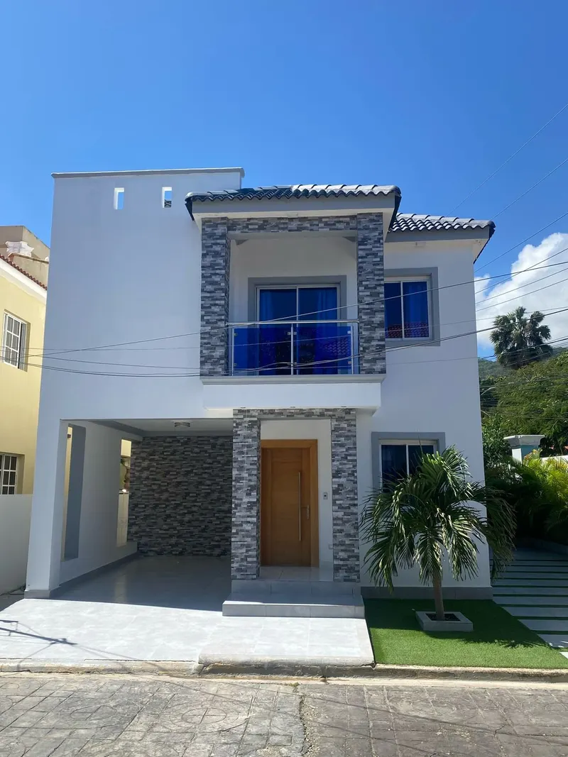 Maison moderne meublée à Puerto Plata, USD$ 249,000