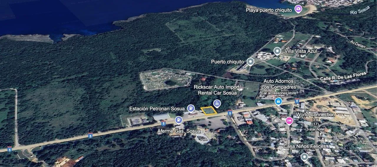 Land for Sale on the Main Road – Prime Location in Sosúa, main photo