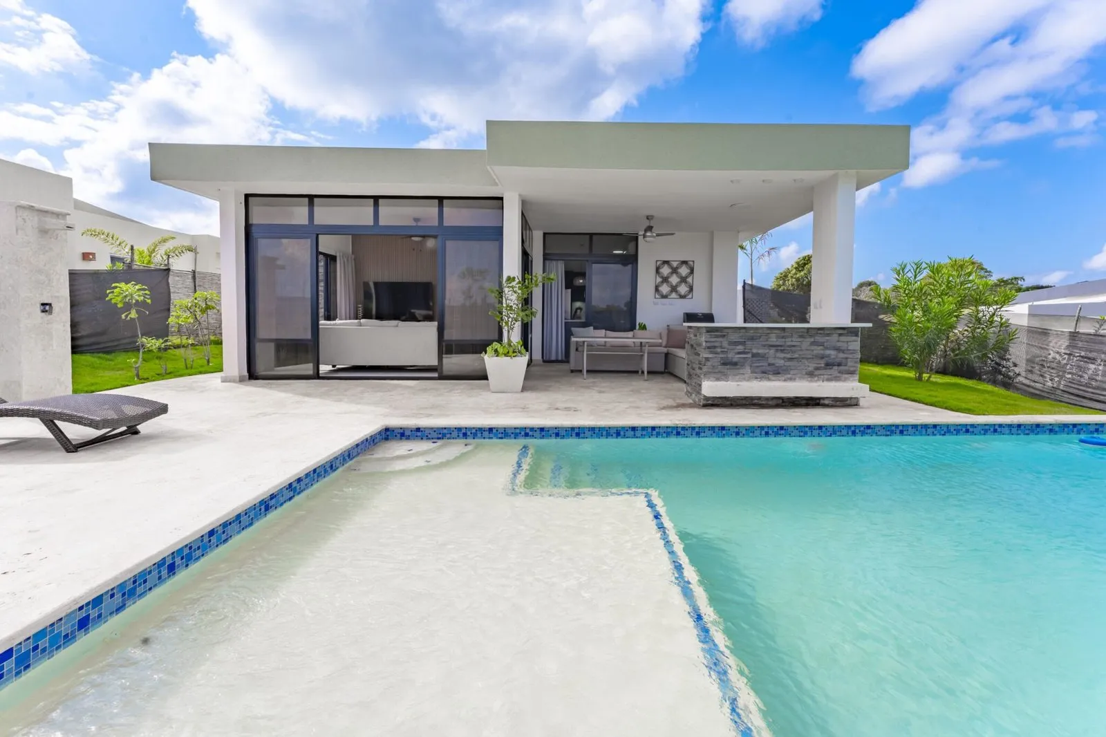 Encantadora Villa Caribeña en Sosúa con Piscina Privada y Jardín Tropical., foto 5
