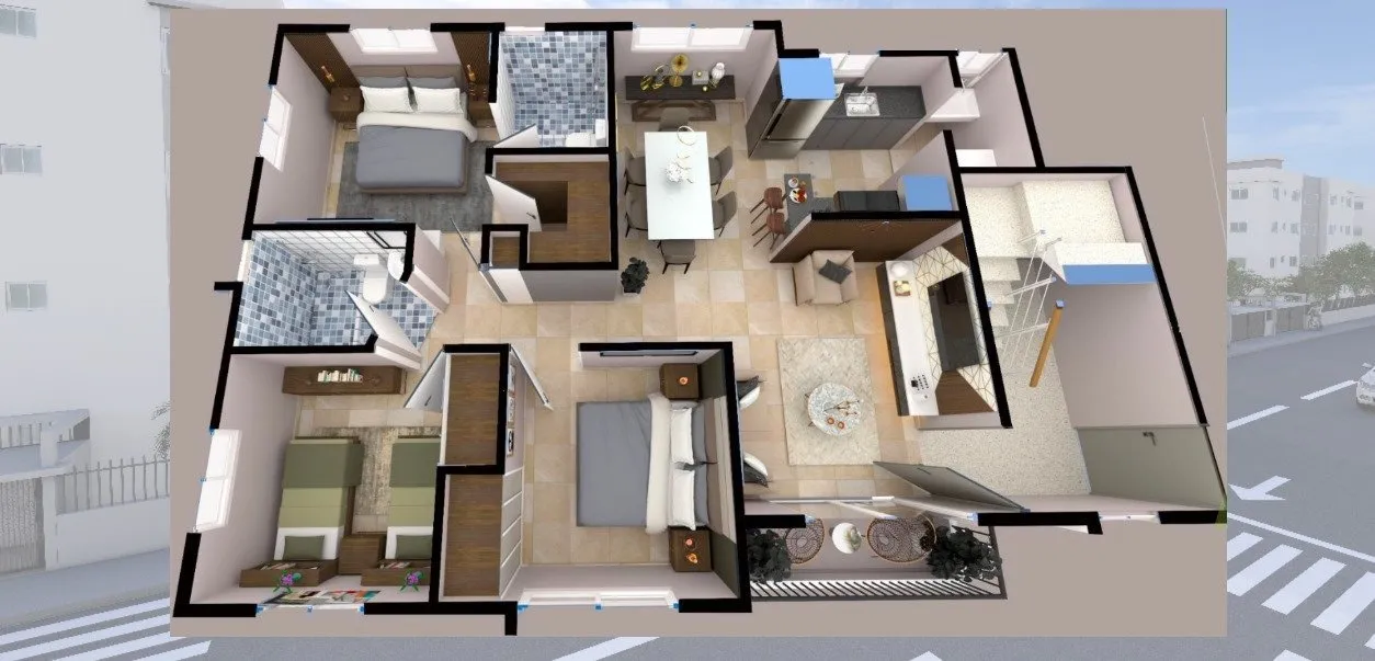 Spectacular 3-Bedroom Apartment in the Heart of Santo Domingo!, main photo