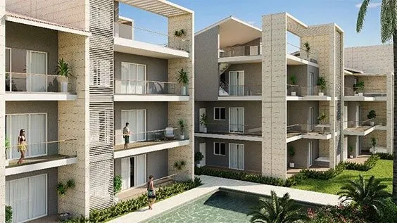 LUXURY APARTMENTS IN GATED COMMUNITY, PUNTA CANA, USD$ 379,000