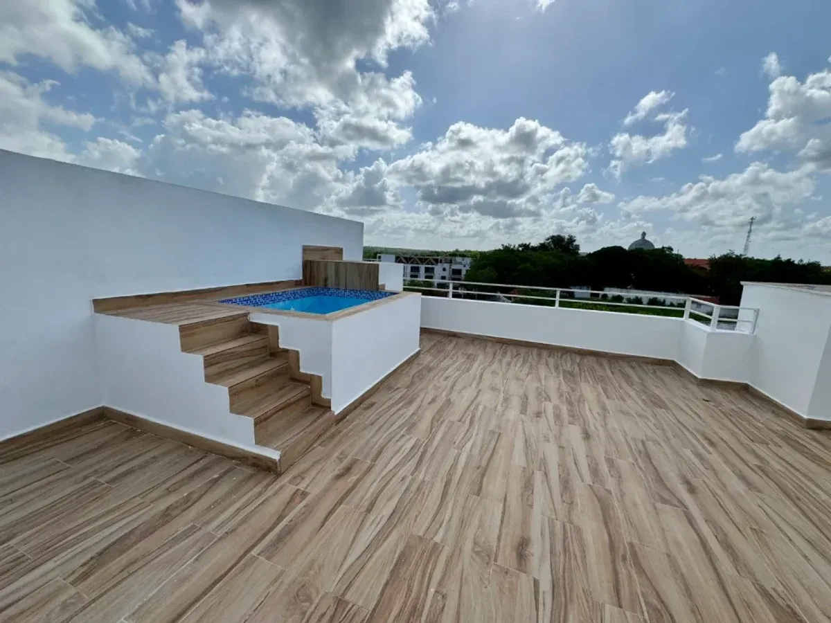 Penthouse avec Vue Panoramique sur la Mer à Bayahibe, photo 9