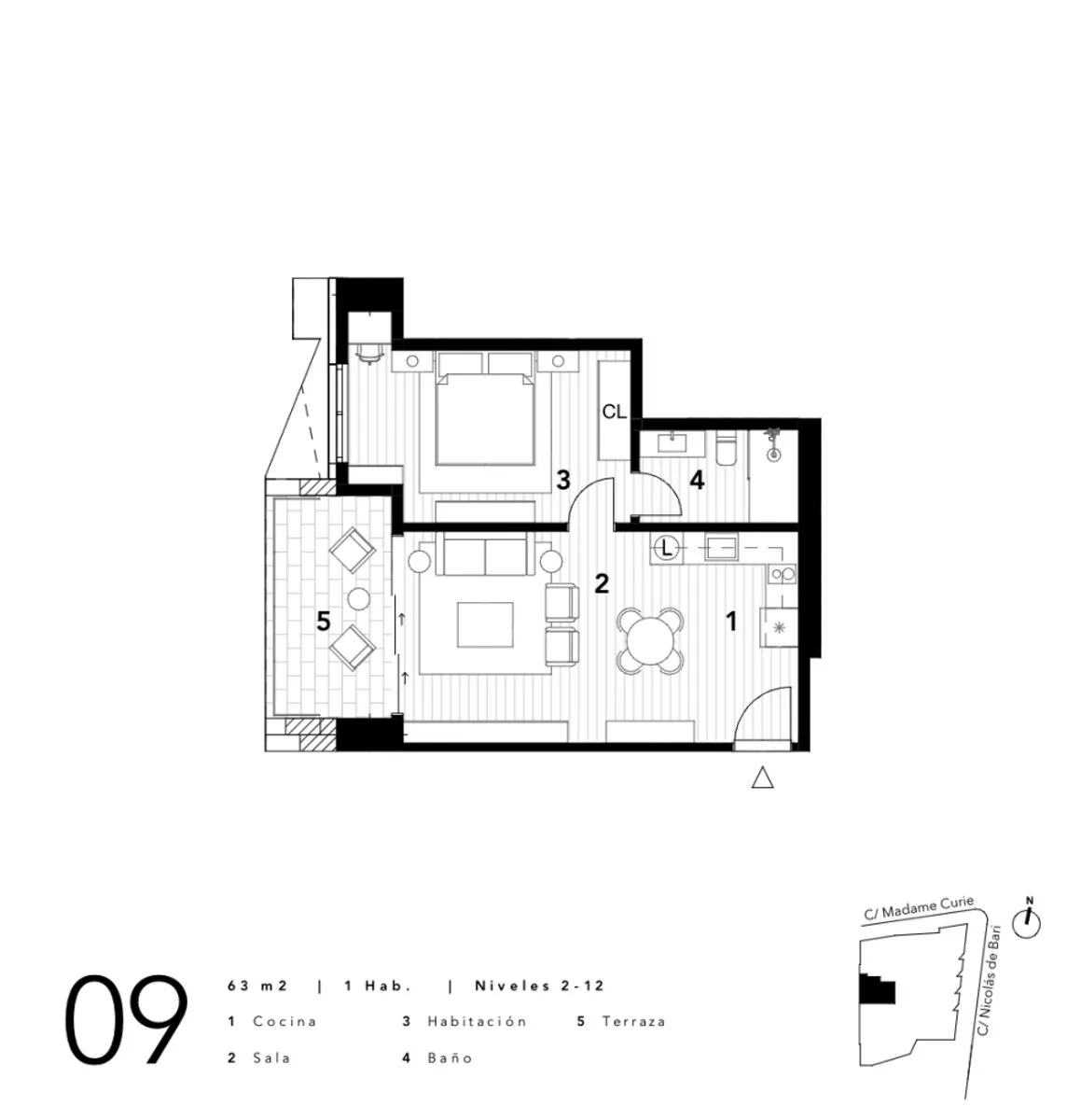 Wohnungsprojekt in La Esperilla, Foto 2