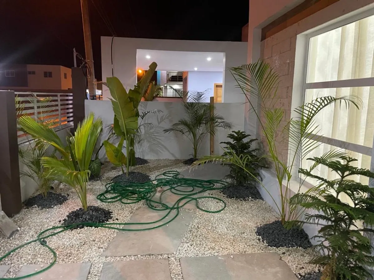 Casa en Caleta, La Romana 3 hab, piscina, foto 5