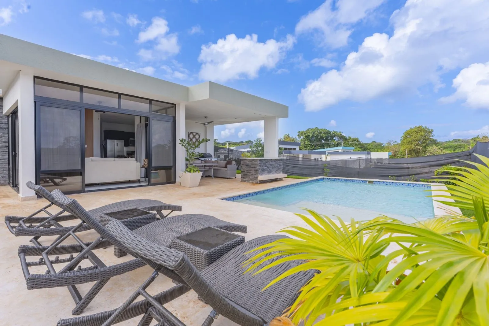 Encantadora Villa Caribeña en Sosúa con Piscina Privada y Jardín Tropical., foto 3