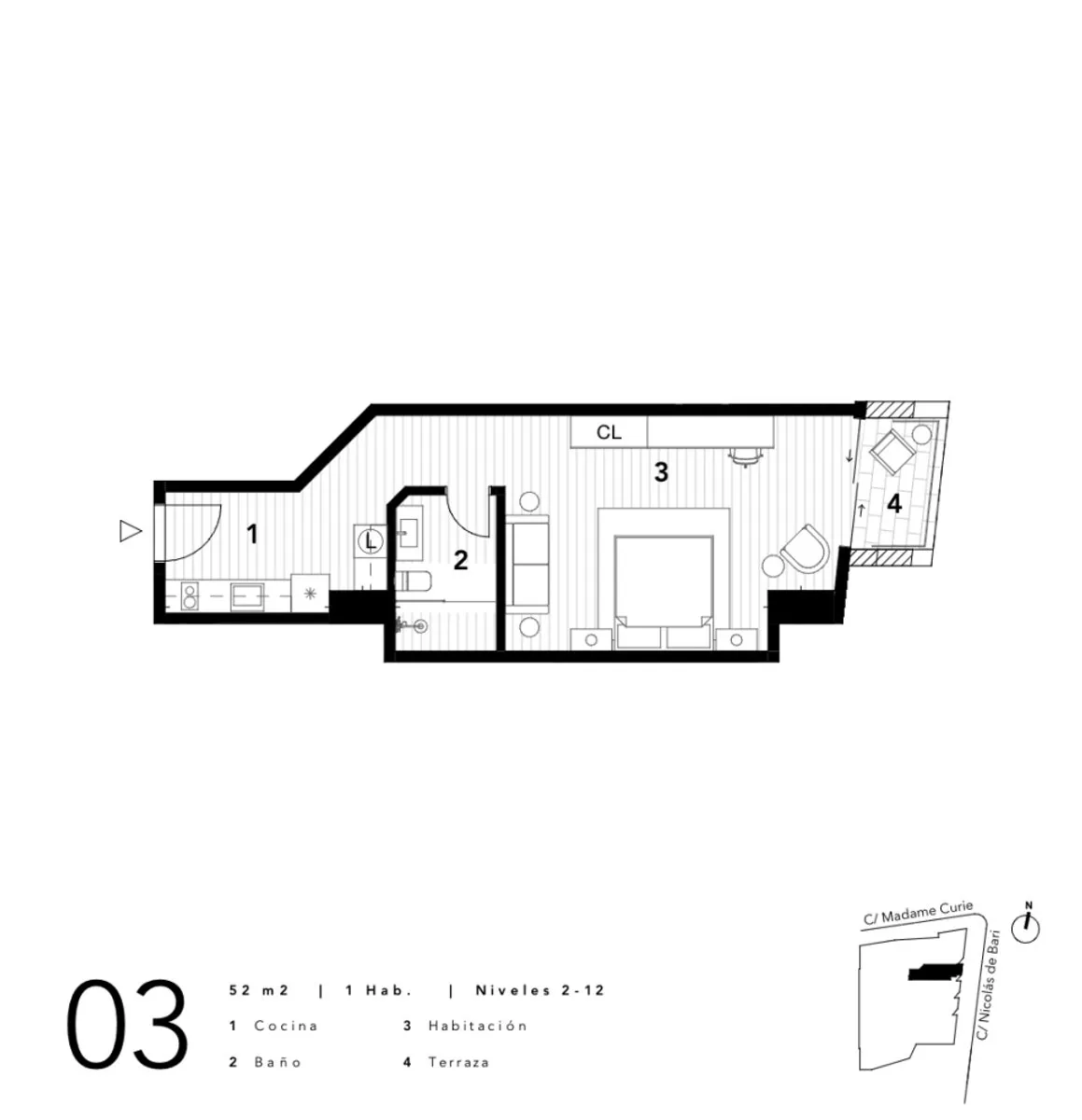 Appartement à vendre à La Esperilla, photo 2