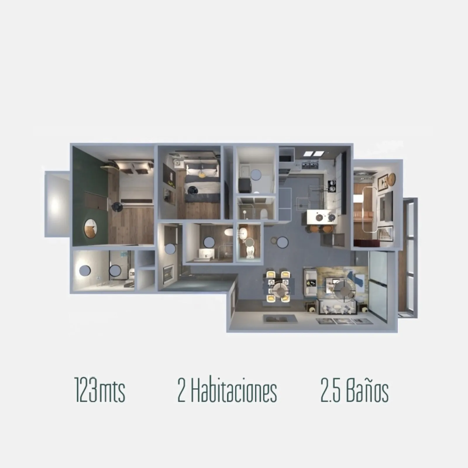 Proyecto de apartamentos en Los Cacicazgos, Foto 6