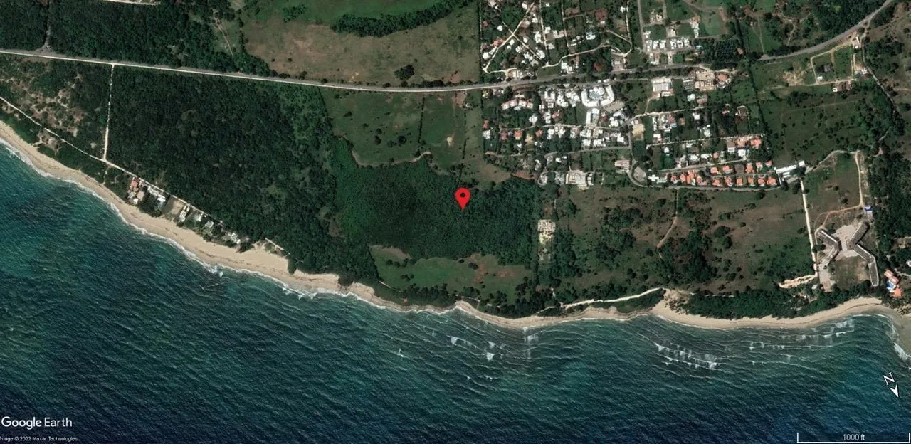 NUOVO TERRENO – 62 X MT2 – FRONTE SPIAGGIA – CABARETE, foto 2