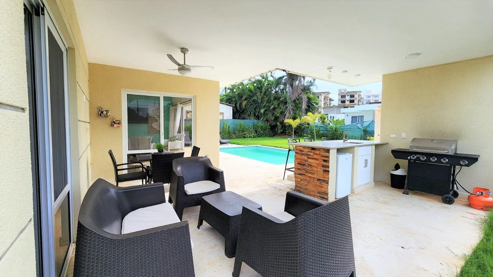 Votre Refuge Tropical à Cabarete : Villa Meublée avec Piscine Privée, photo 2