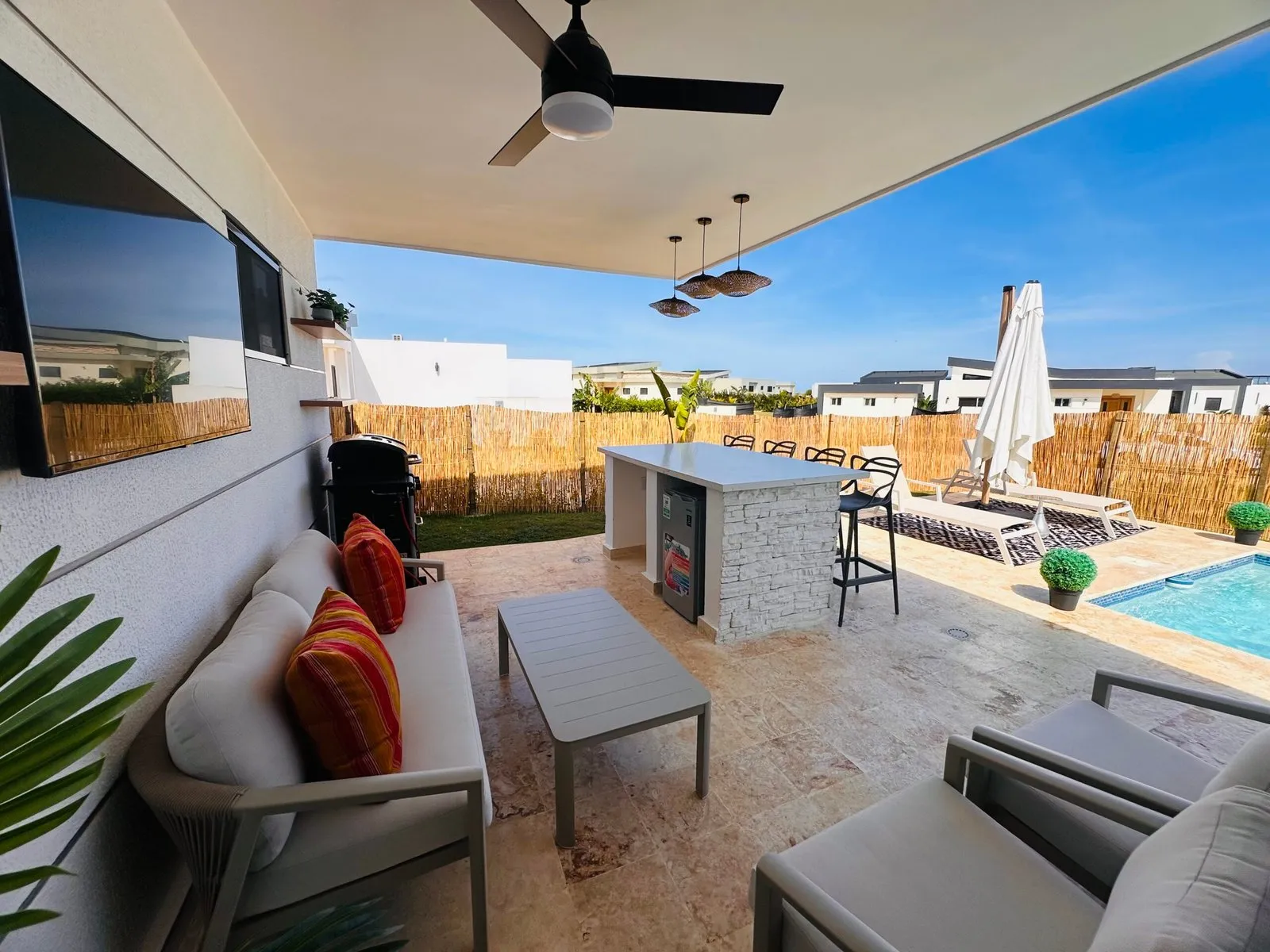 Villa en Venta en Sosúa por US$250,000 | Piscina Privada y Terraza, Foto 8