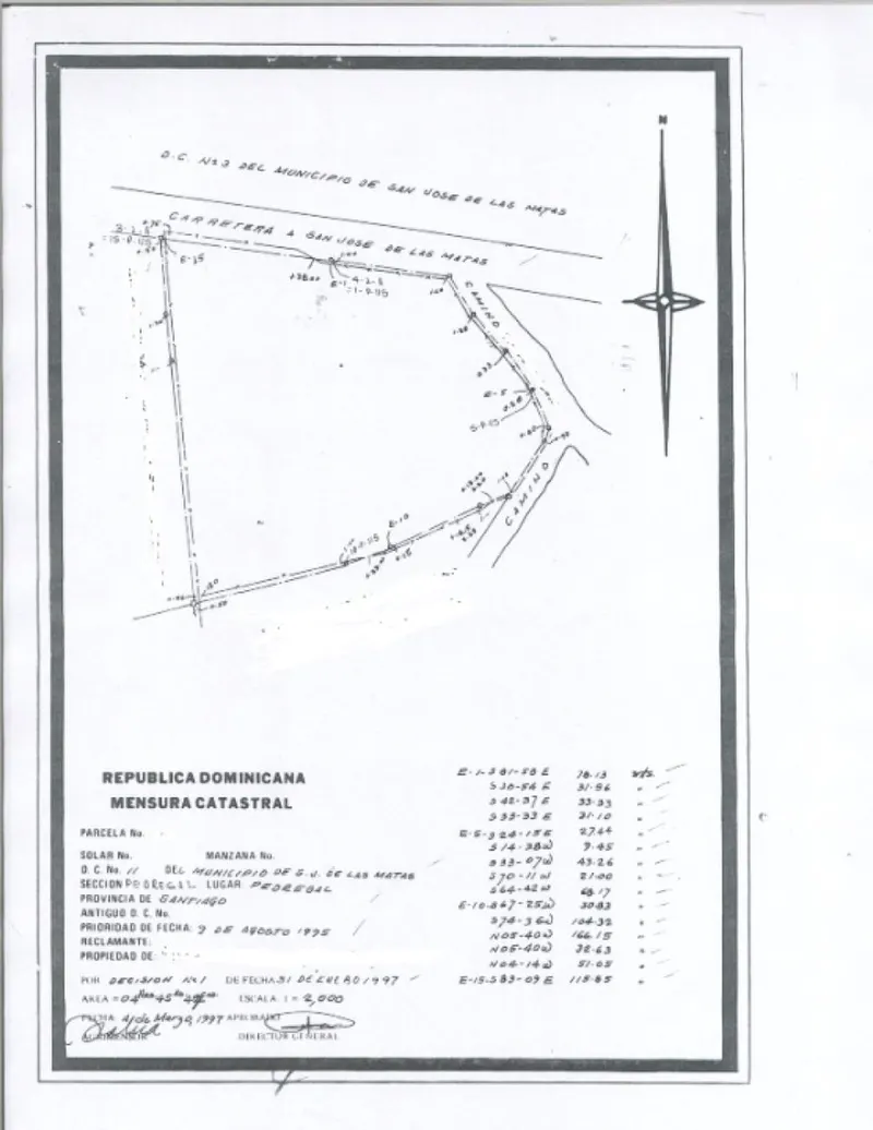 Land in Pedregal, San José De Las Matas, RD$ 30,000,000