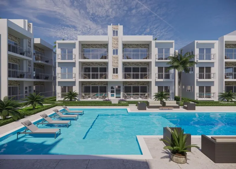 LUXURIÖSE APARTMENTS MIT 3 SCHLAFZIMMERN ZUM VERKAUF IN SOSÚA, USD$ 185,000