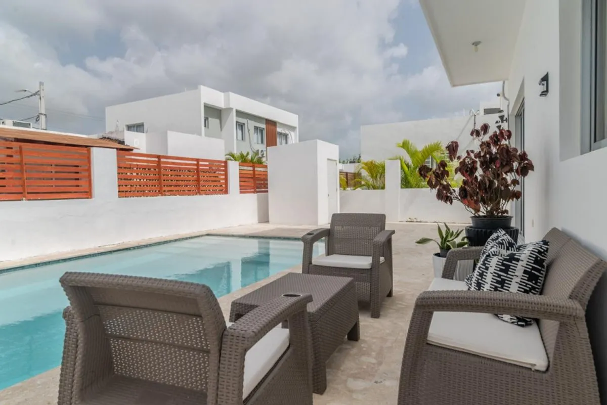 Maison à Bávaro, Higüey avec Piscine et Jardin, photo 11