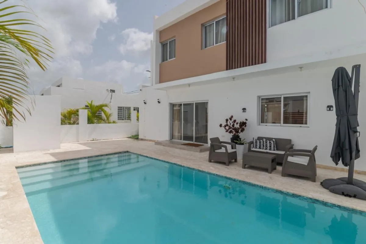 Maison à Bávaro, Higüey avec Piscine et Jardin, photo 12