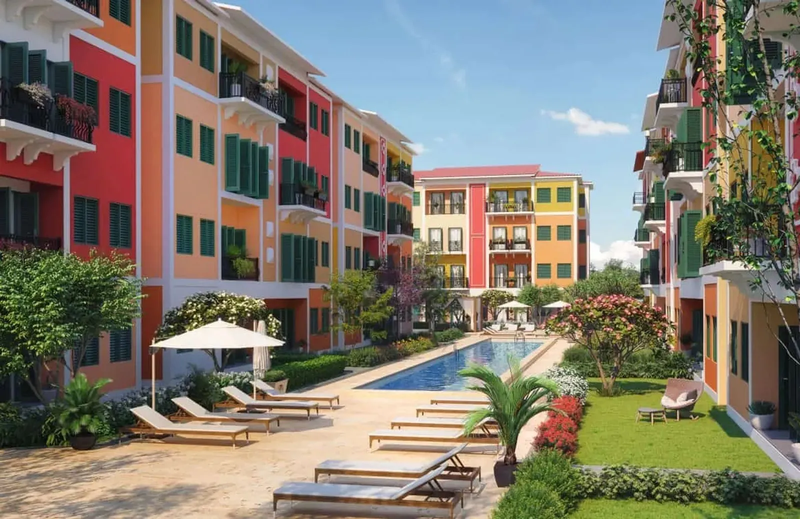 MÖBLIERTES APARTMENT MIT 1 SCHLAFZIMMER IN BÁVARO, Hauptfoto